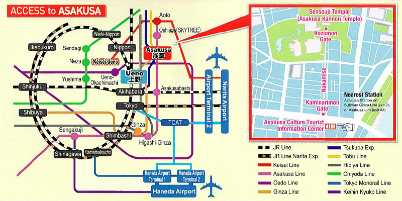 ASAKUSA MAP